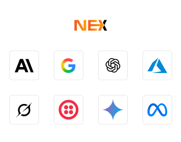 Powered by OpenAI, Meta ..